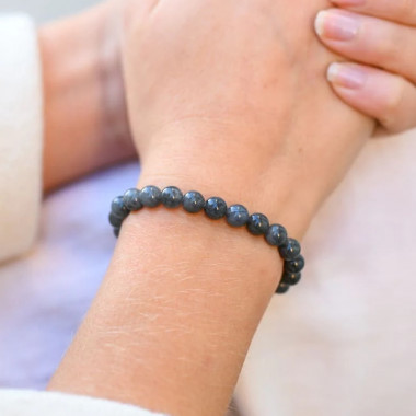 copy of Bracelet extensible en oeil de tigre, perles de  6 mm
