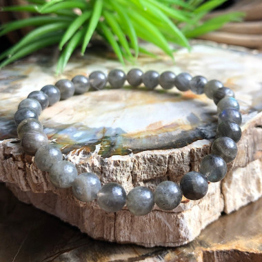 copy of Bracelet extensible en oeil de tigre, perles de  6 mm