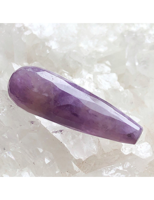 Perle en pierre d’améthyste pour la création de vos bijoux