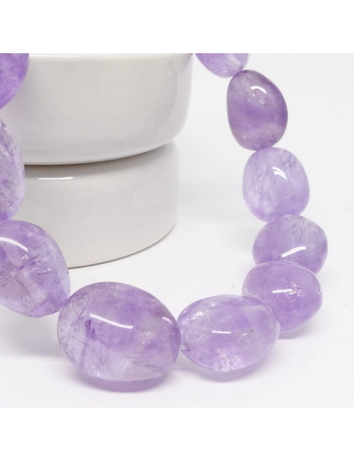 Perles d’améthyste