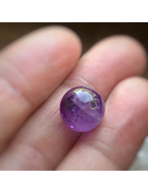 Création de vos bijoux, perles en améthyste