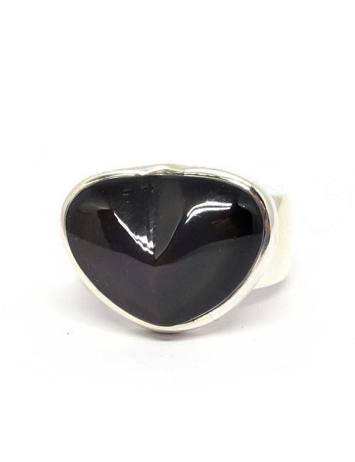 Bague en Obsidienne oeil céleste