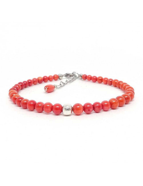 Bracelet création en Corail bambou