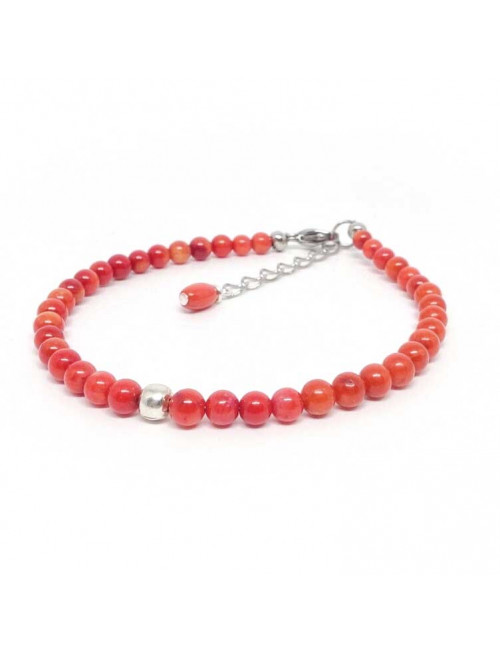 Bracelet création en Corail bambou