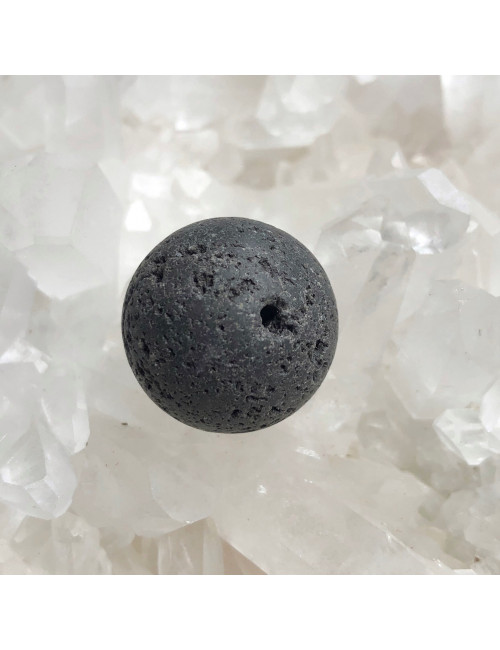 Pierre de lave 6 mm pour la création de vos bijoux