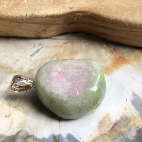 Tourmaline melon d'eau roulée