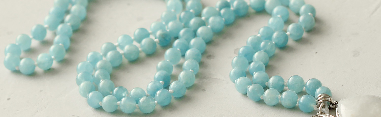 Mala en pierre semi-précieuse