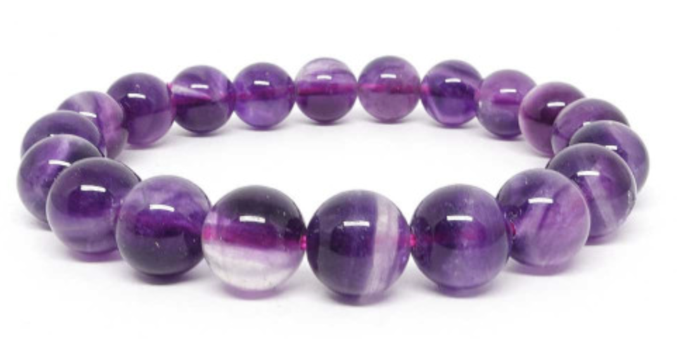 Bracelet en Fluorite violette