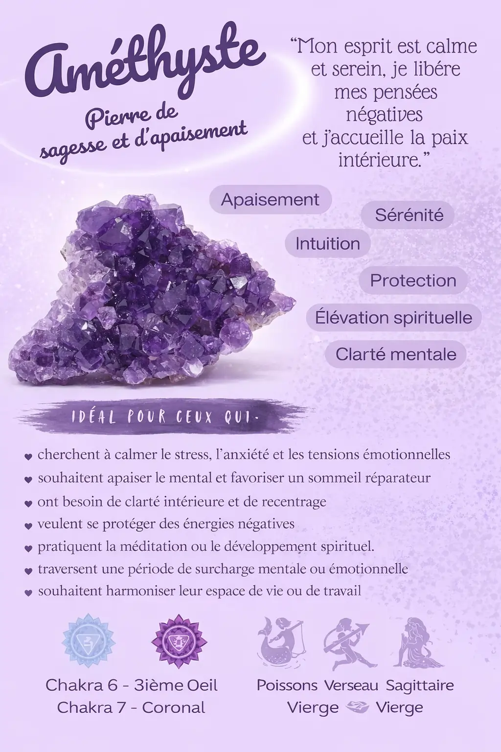 fiche explicative Améthyste