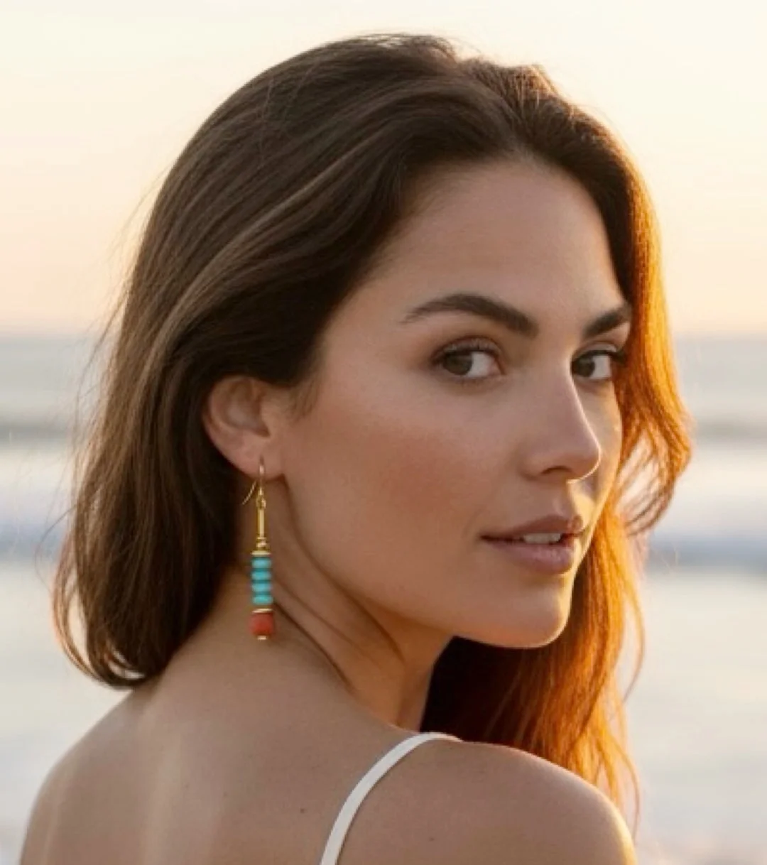 collier porte pierre